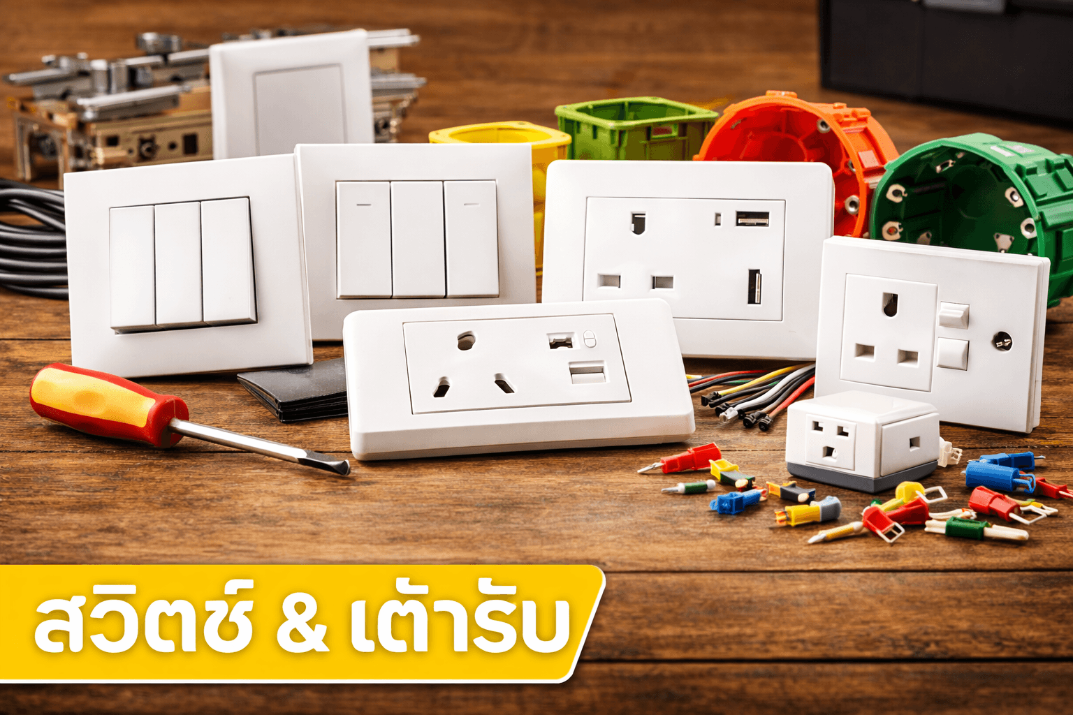 สวิตช์ & เต้ารับ