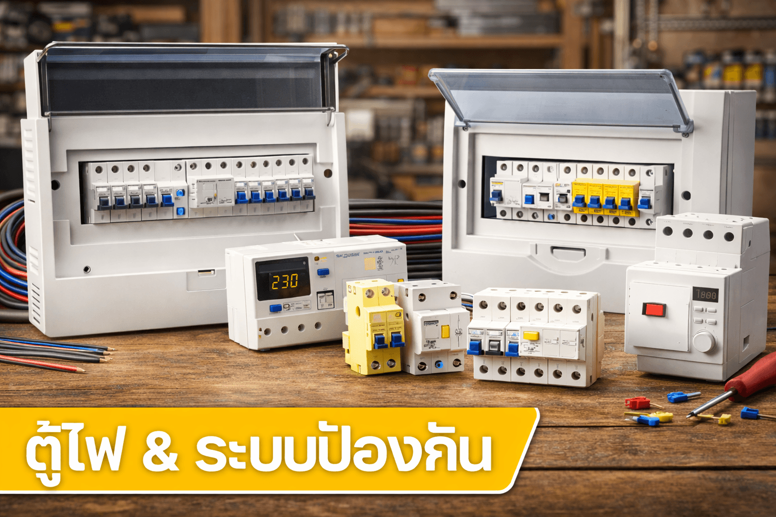 ตู้ไฟ และ ระบบป้องกัน