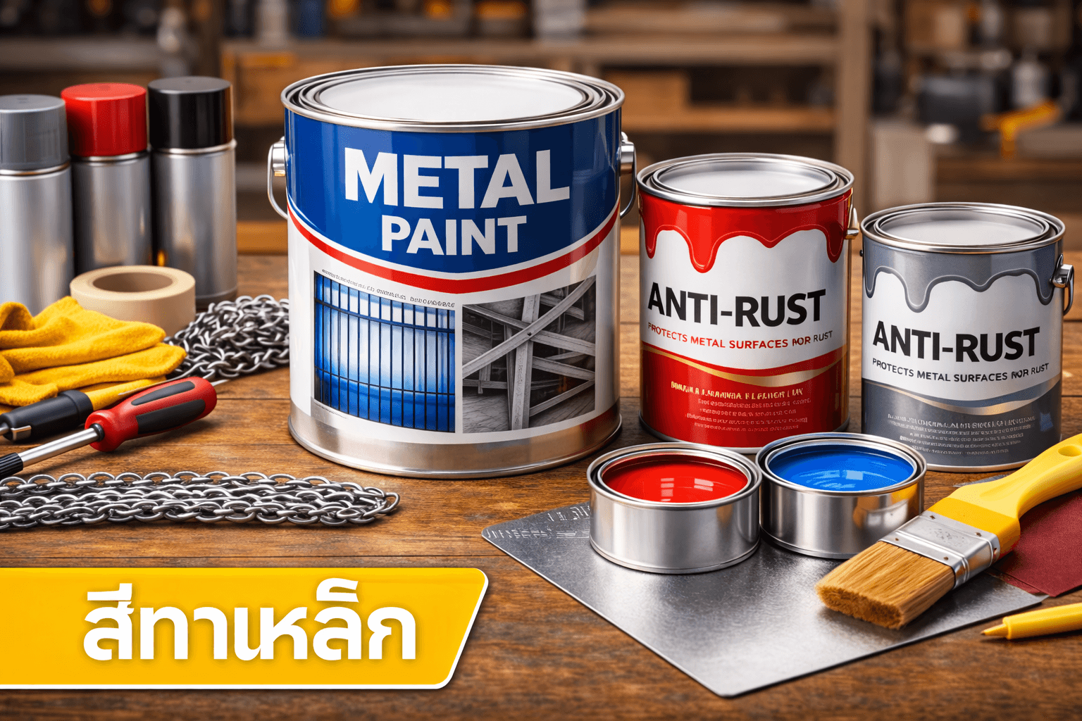 สีทาเหล็ก